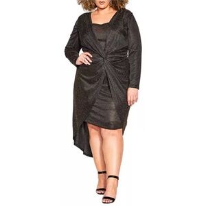 New! CITY CHIC Mysterious Dress size XL/22